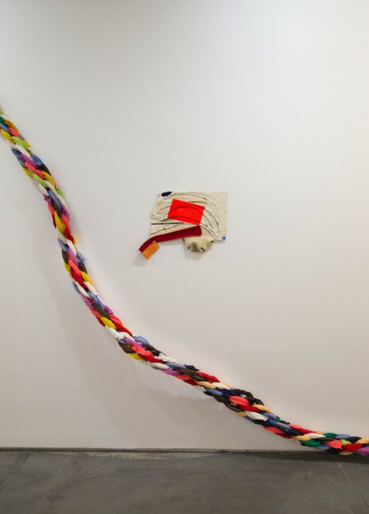 Tied to be fit installation view