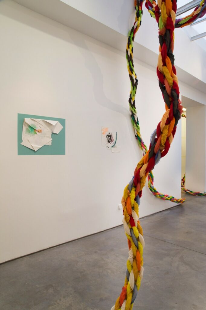 Tied to be fit installation view