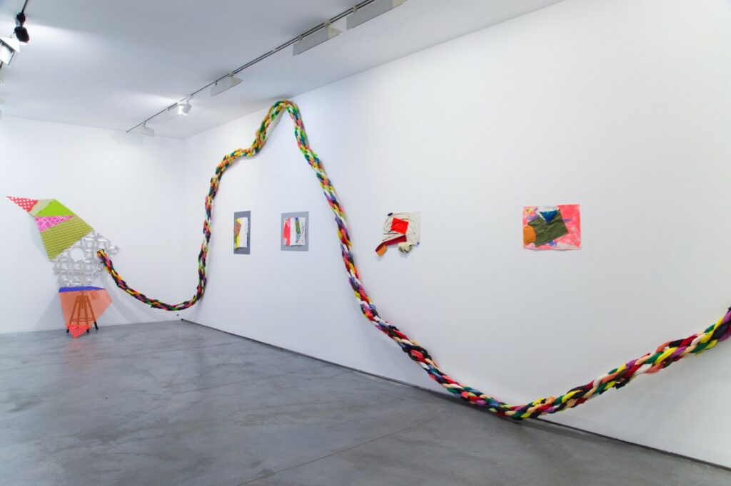 Tied to be fit installation view