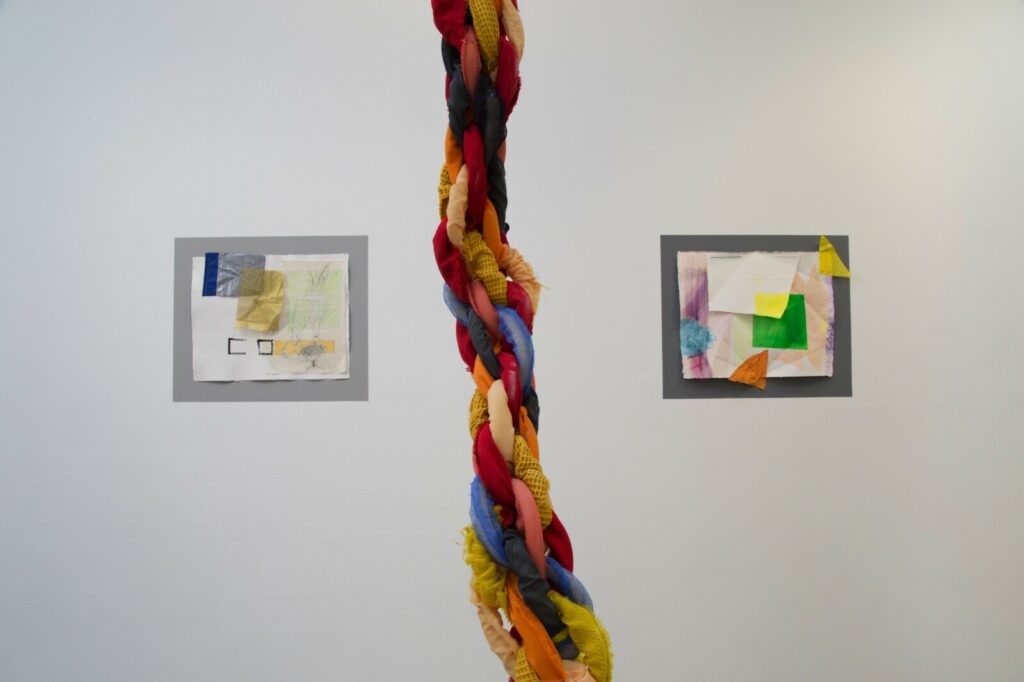 Tied to be fit installation view